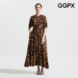 [지지피엑스] 섹시 레오파드 벨트 원피스 (GP4OP087F)