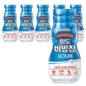 팔도 비빔장 시그니처 소스 200g x 6개