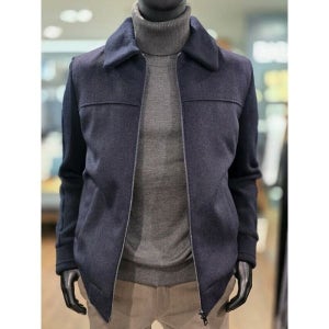 [바쏘옴므] WSZ4UA09ANY 25년F/W 니트소매 프리미엄구스다운 패딩 자켓 점퍼 (P003712940)