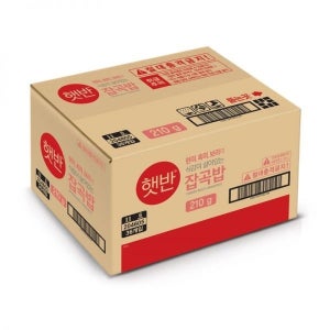 [국내배송] 햇반 매일 잡곡밥 210g x 36