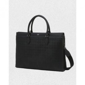 <매장정품> 닥스 DAKS MENS 다크 그레 패턴 소가죽 13인치노트북수납 DBBA5F250G3 1337633