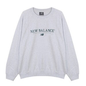 뉴발란스  UNI 에센셜 레터링 맨투맨 BB NBNCFCO303 16 19 60