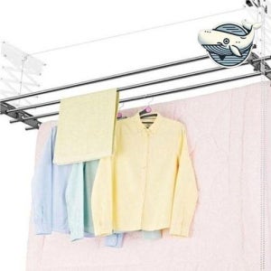 천장형 슬라이드 빨래건조대 실내 빨래건조