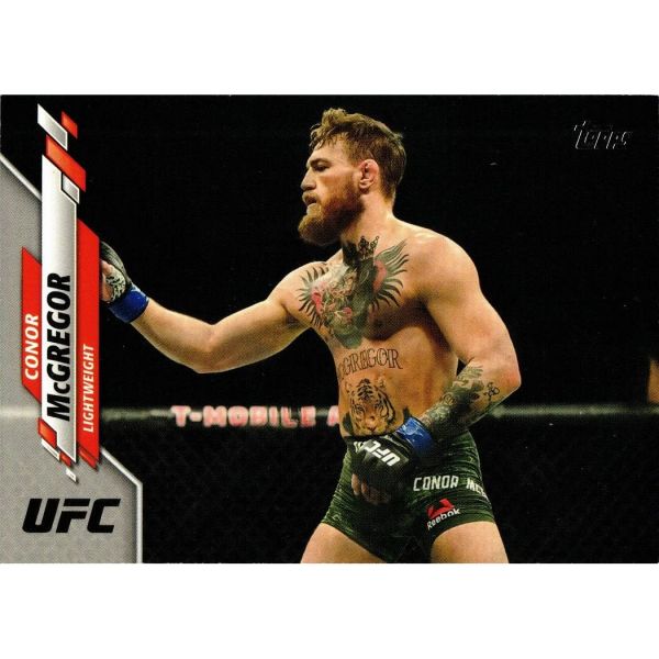 2020 탑스 UFC 34 코너 맥그리거 트레이딩 카드