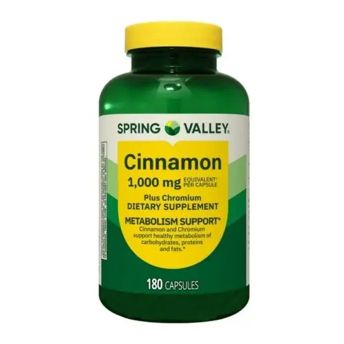 Spring Valley 시나몬 1000mg 플러스 크롬 캡슐 180정