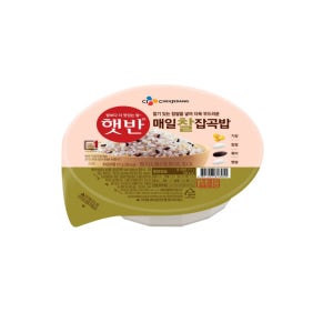 CJ제일제당 햇반 매일 찰잡곡밥 210g 24개