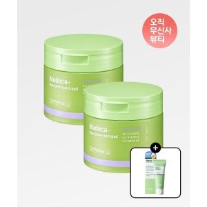매장정품 CENTELLIAN24 [2Pack] 마데카 리얼 그린 포어 패드 60매*2개+아미노산 클렌징 폼 40g 증정