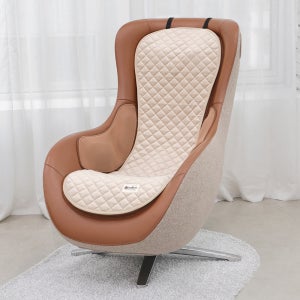 [국내제작100%]맘네스트 세라젬 파우제 M2 M4 안마의자 보조시트 천갈이 커버 교체  1개  43.5cmX136.5cm  세라젬 보조시트-벨벳 베이지