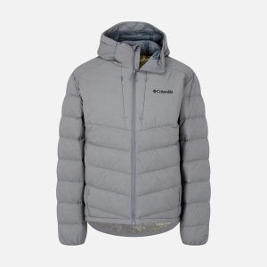 [백화점출고] 컬럼비아 남성 구스 다운 후드 경량패딩 후디 자켓