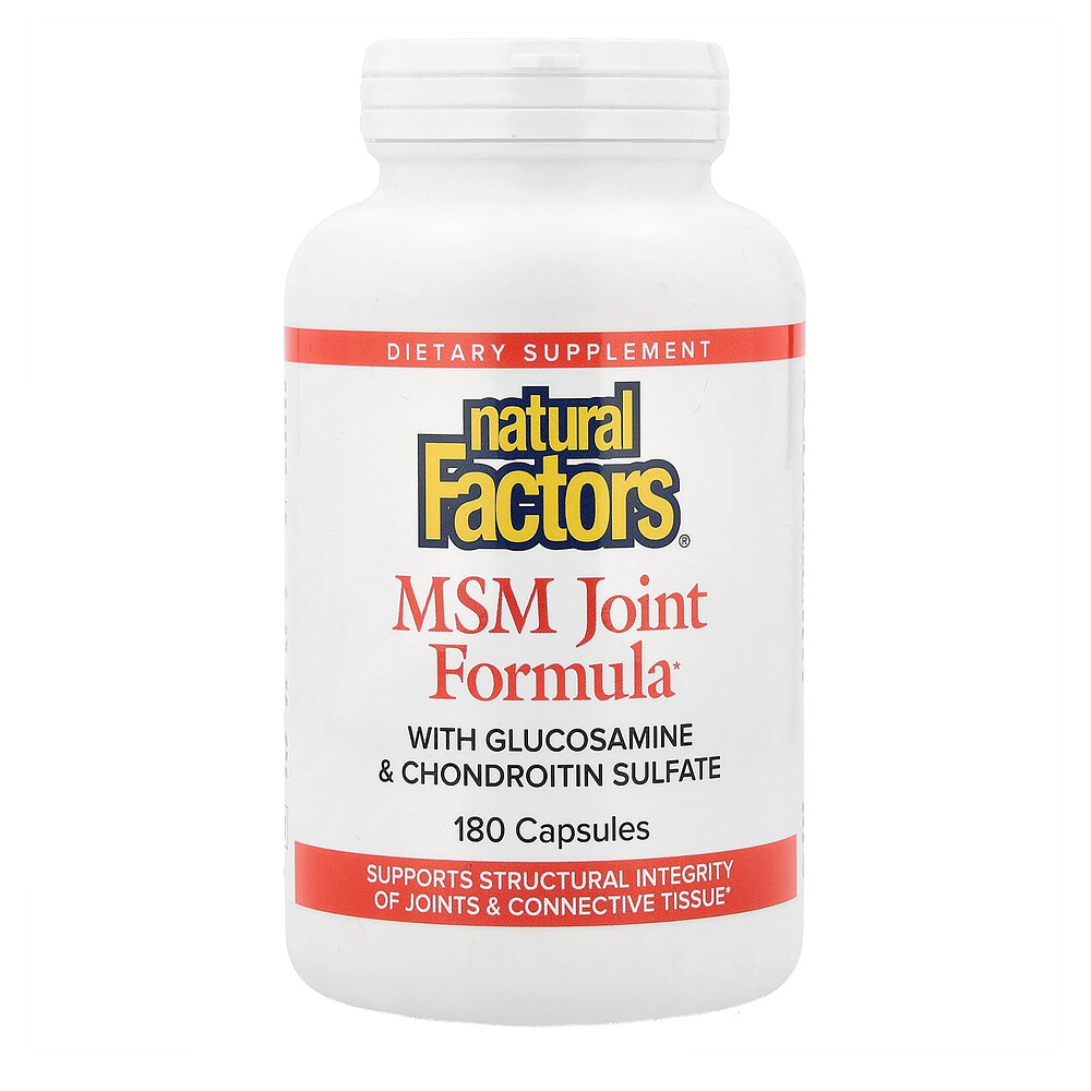 네추럴팩터스 네추럴팩터스 <b>MSM 조인트</b> 포뮬라 180정