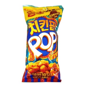 오리온 치킨팝 닭강정맛 81g 8개