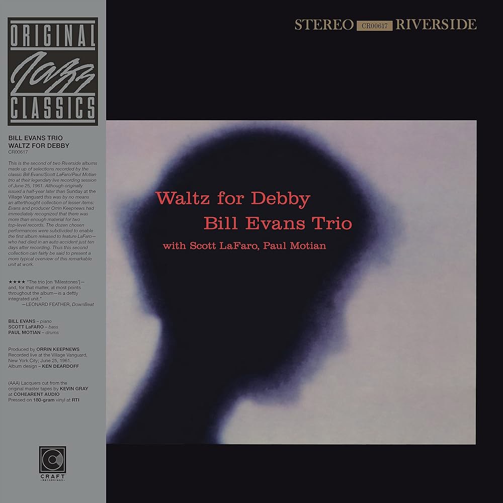 Bill Evans Waltz for Debby LP (빌 에반스 왈츠 포 데비 LP)