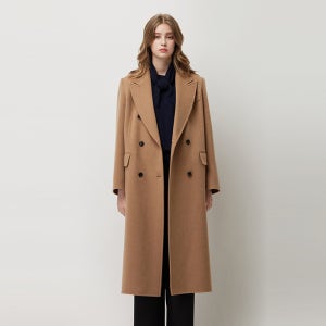 [시슬리]2025 WINTER 투게더 테일러드 핸드메이드 롱 코트 SACTE3561ME