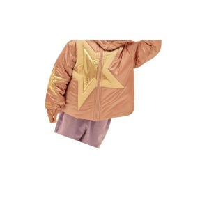 JELLY MALLOW 샤이닝 빅스타 패딩 점퍼 핑크