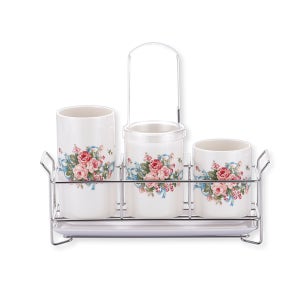 삼미 잉글랜드 3단 철망수저통 / 주방정리함