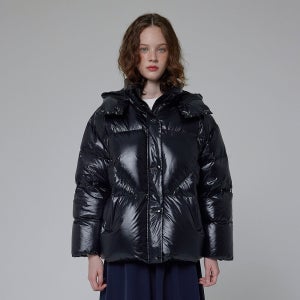 [헌터] [WOMEN] 인트레피드 미들 다운 자켓 - 블랙 HDW0004ADZBLK