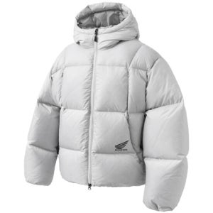 혼다 모터사이클 H-Tech Dimensional Down Puffer Jacket Light Gray