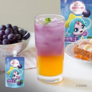 [CJ] CJ 쁘띠첼 워터젤리 티니핑 포도 130ml X 30개 (유통기한 2026년 1월 22일)