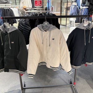 뉴발란스 UNI NB 바시티 후디드 패딩 BB NBNQFCO403 39 59 62