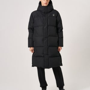 남성 퍼포먼스 벤치 롱 다운,SPKWCNDJ208MBLK