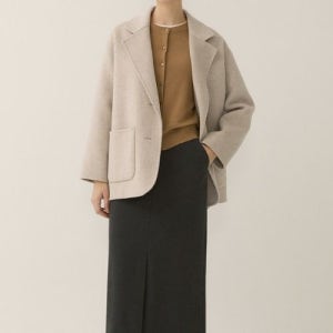 [롯데백화점] 리스트 울 오버핏 핸드메이드 자켓_TWHJKP82020 LE1220420139