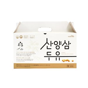 Uridoo Wild Ginseng Soy Milk, 190ml, 15 pcs