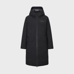 [디스커버리 익스페디션] 여성 베르겐 베르텍스 구스다운 롱패딩 (BLACK)