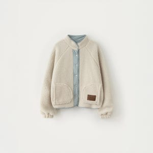 [썸웨어버터] [6th] Poppy Fleece Jumper - Ivory