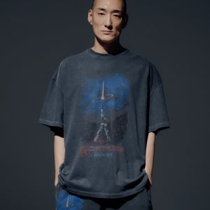 [아크메드라비] 기동전사 건담 MOBILE SUIT GUNDAM LAST SHOOTING PIGMENT WASHING SHORT SLEEVE T-SHIRT 5011588872