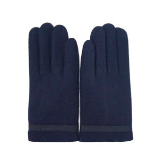 [롯데백화점] 루이까또즈 스웨이드불박로고 포인트 남모장갑 HGVLO20040 LE1212674201