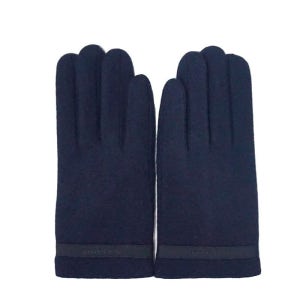 [롯데백화점] 루이까또즈 스웨이드불박로고 포인트 남모장갑 HGVLO20040 LE1206663604