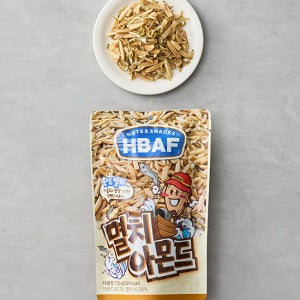 [HBAF] 멸치 아몬드 100g