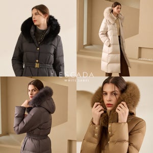 에스까다 [상시가 899,000원] 25FW 사가폭스퍼 롱다운코트 1종