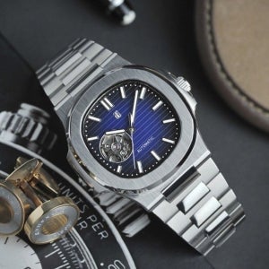 [롯데백화점] 에리스골드 노티컬 클래식 오토매틱 메탈밴드 명품 시계 G9044S-BU LE1220418793