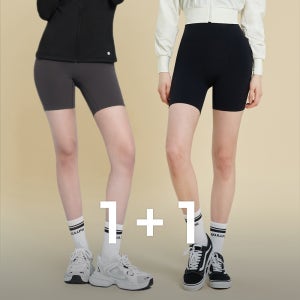 익스트림프로 헬스장복장 3.5부 여성요가복 레깅스 방풍 1+1