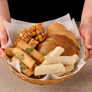 바삭하고 고소한 옛날 전병 5종 모둠(부채 땅콩 맛도라 생강 김말이) 750g 2박스