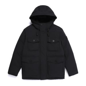 내셔널지오그래픽 N254UDW100 NRN 유틸리티 헤비 구스다운 BLACK