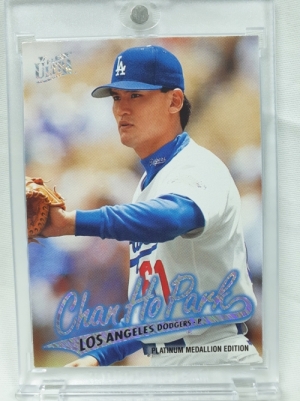 1997 Fleer Ultra 플리어 울트라 박찬호 플래티넘 MLB 야구 카드