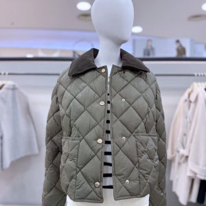 리스트 코듀로이 카라 퀼팅 점퍼 TWPJPP82010 모다아울렛 대구점