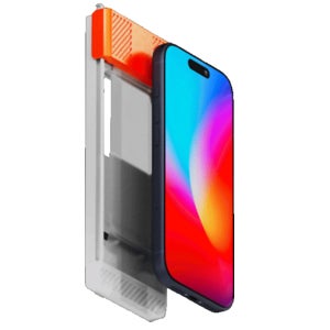 지모 아이폰 3D 커브드 나노핏 프로 베젤리스 AR 강화유리 액정 보호필름,아이폰17 프로