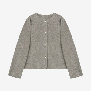 [롯데백화점] 씨 핸드메이드 노카라 울 자켓 SLJRZ0127 LE1220439816