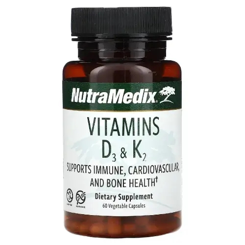 <b>뉴트라메딕스 비타민</b>D3 <b>비타민K2</b> Vitamin D3 <b>K2</b> 베지캡슐 60정