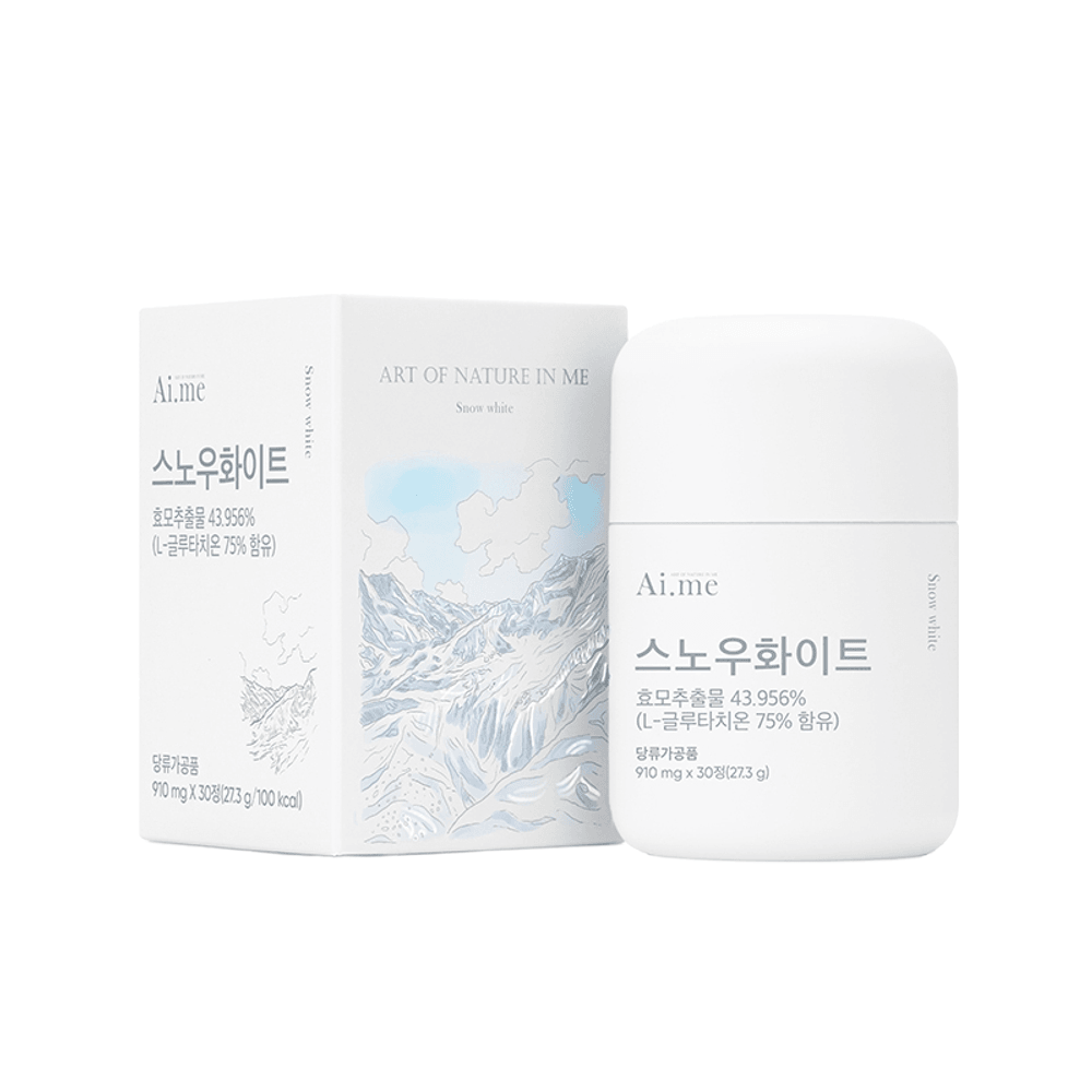 에이아이미 스노우화이트 글루타치온 이너뷰티 30정 콜라겐영양제
