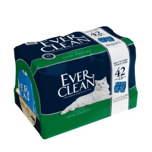 [쿠폰할인] NEW 에버크린 벤토나이트 응고형 고양이 모래 19kg 무향