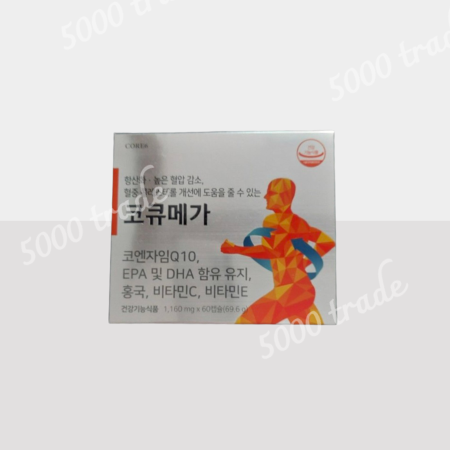 <b>파이토테크</b> 코큐메가 오메가3 코엔자임 1박스 (60캡슐)