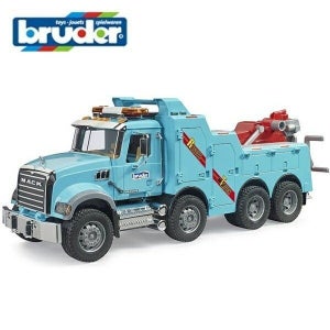 Bruder MACK Granite 구조 트럭 BR02831 대형 견인차
