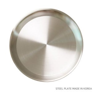 스텐 접시 21cm 스텐레스접시 스텐식기류 스틸접시 플레이팅 스텐찬기