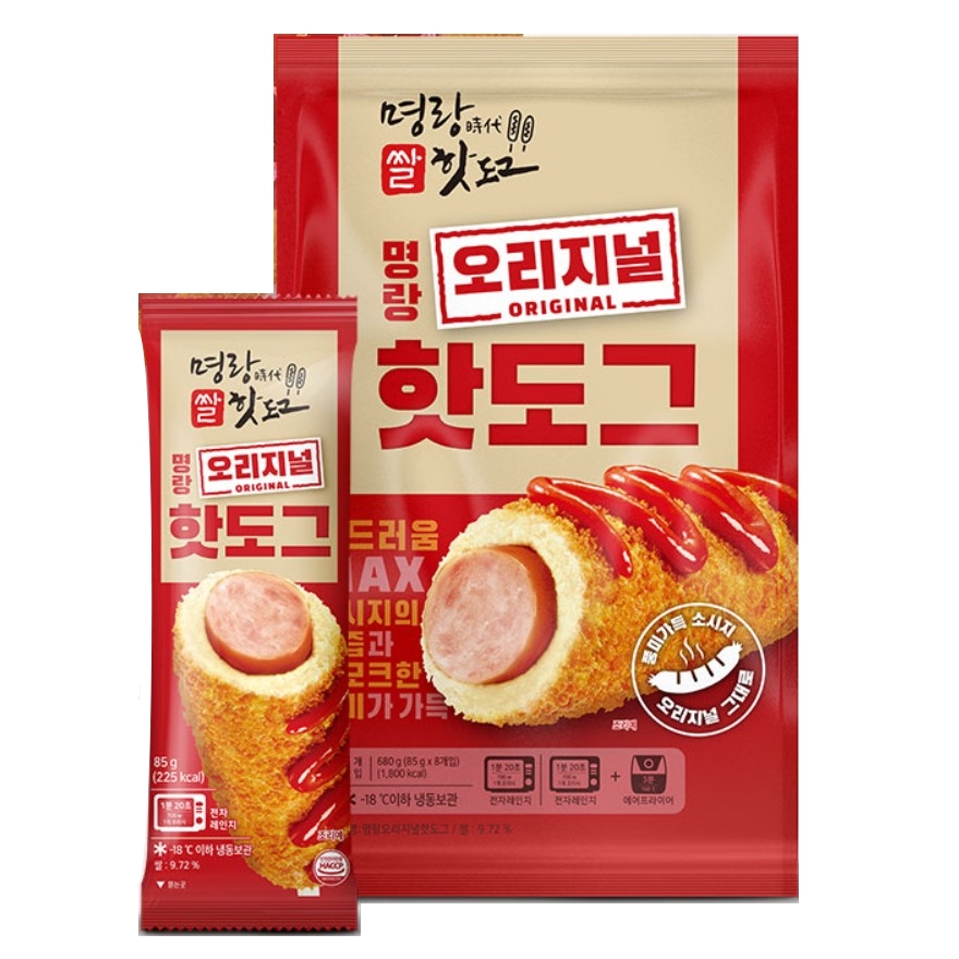명랑시대쌀핫도그 오리지널 핫도그
