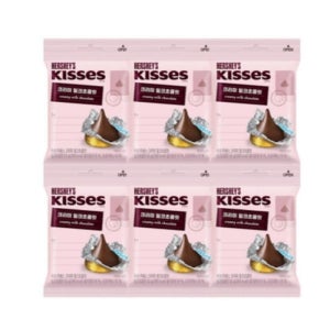 허쉬 키세스 크리미 밀크 초콜릿 52g 6개