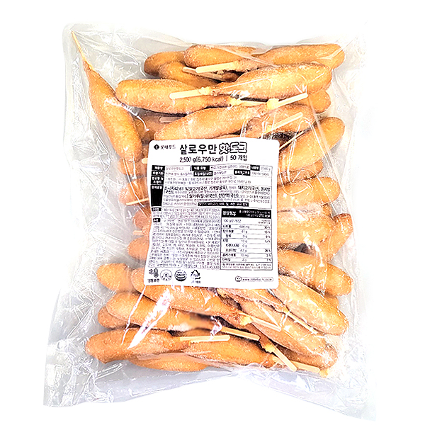동화 롯데햄 살로우만 핫도그